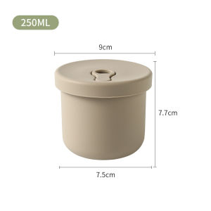 Bento Bowl Double Compartments Lunch Box Multifunction Compartmentalized Sealing Thermal Insulation