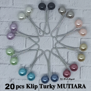 ISI 20 klip jilbab turki termurah/klip jilbab turki/jepitan hijab/CLIP TURKEY