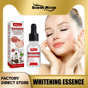 South Moon Niacinamide Whitening Essence Niacinamide Whitening Face Essence Lighten Melanin Dull Arbutin Remove Dark Spots Shrink Pores Moisturizing Brighten Skin Care Remove Dark Spots Freckle Essence Anti-Aging Niacinamide Fade Pigmentation Melasma Brig