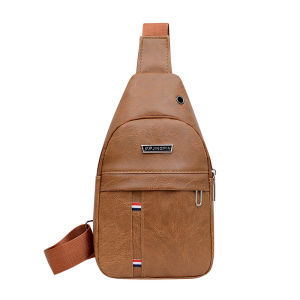 Túi đeo chéo nam da PU cao cấp chống nước hàn quốc du lịch có lỗ nhét tai nghe L4 T237