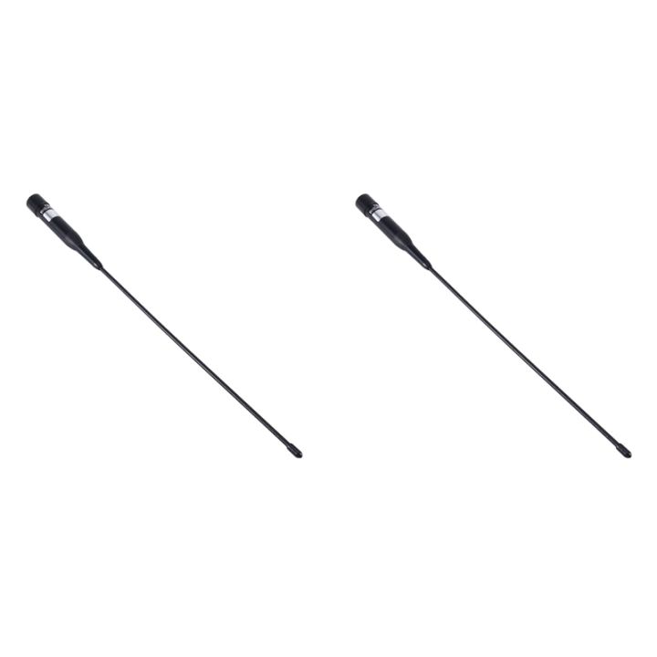 Antenna Mobile NL-R2 PL259 Per Auto – Doppia Banda VHF/UHF 136-174/400-470MHz, 50W, Lunghezza 385mm