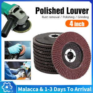 4" Grinder Flap disc 100X16MM Sand Paper Abrasive  Flap Disc Wheel rust removal polishing Grinding Rotary Tool  Sanding Grinding / Angle Grinder / Kertas Pasir Grinder