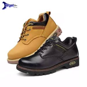 Swiss Hammer Quality Industrial Footware Steel Toe Cap Work Safety Shoe Low Cut High Cut Kasut Safety Lelaki Perempuan