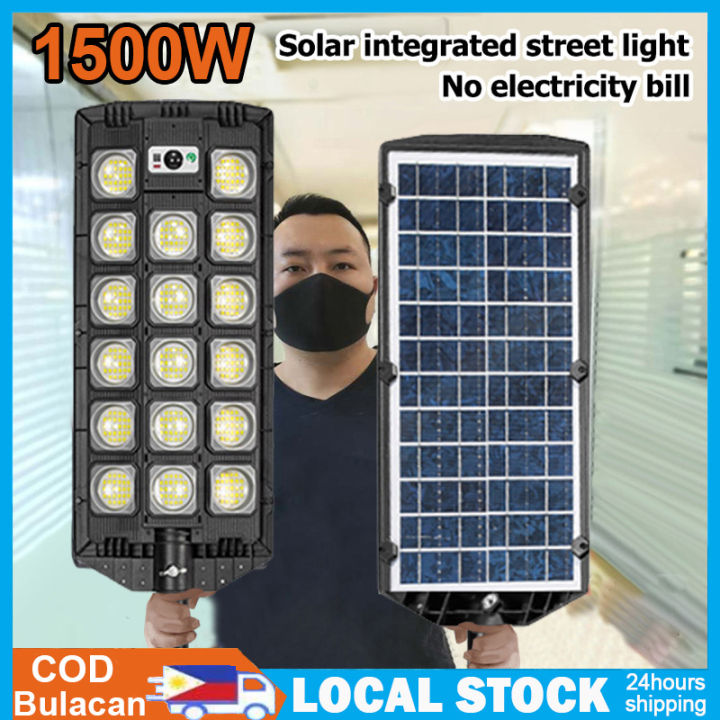 Heavy Duty 1500w Solar Lights Led Outdoor Waterproof Solar Street Light 