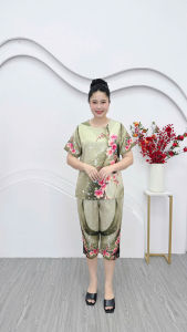 Đồ bộ lửng lụa cao cấp lựa chọn hoàn hảo của quý cô