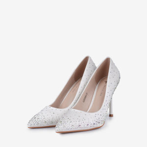 Tricia Lew Pamelyn Womens Heels / Tricia Lew Pamelyn Kasut Wanita Tumit Tinggi 3.5 Inci