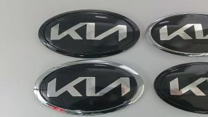 LZD  Applicable to Kia New Car Logo KN hine Cover Front Label KIA Rear Badge Modified Sorento K5 Smart Run Kara Car Logo