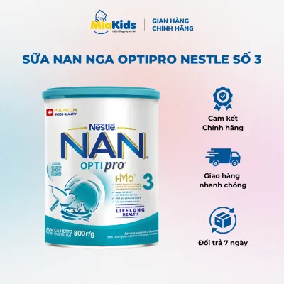 Sữa Nan Nga số 3 cho trẻ > 1 tuổi - hộp 800g