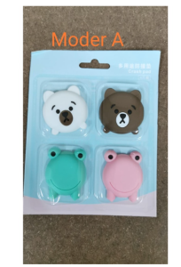 iPii Rubber Wall Crash Protectors Silent Noise Door Handle Bumper Guard Mute Door Fenders Pemegang Pintu Stopper