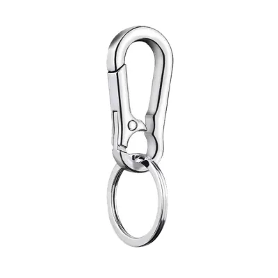 3/5/10Pcs Gourd Buckle Keychains Stainless Steel Key Holder for Climbing Car Keychain Hook Zinc Alloy Key Holder Ring Durable Carabiner Shape Keychain