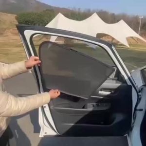 Suitable for FORD FOCUS HATCHBACK 2004-2011 car window sunshadefront and side door sun bafflesunscreen insulating visor curtain mesh curtainfront block glass sunshade