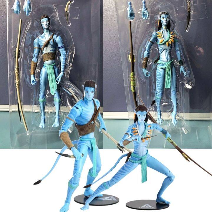 Hi Toy NEW Avatar Movie Collectible Jake Sully Neytiri Colonel Miles  Quaritch Action Figures