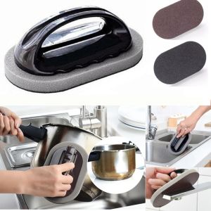 Gạch Xốp Dream Hunter Có Tay Cầm Bàn Chải Làm Sạch Cục Tẩy Nhà Tắm Khử Nhiễm Mạnh Ma Thuật Tay Cầm Chà Dụng Cụ Vệ Sinh Nhà Bếp Gia Đình Dropship