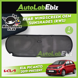 Kia Picanto 2019-2024 NinjaShades Plus Rear Windscreen OEM Sunshades (RWS)