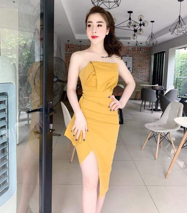 Đầm body 2 dây cúp ngực - ANN.COM.VN