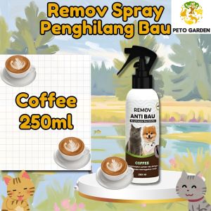 Remov Spray Penghilang Bau 250ml | Penghilang Bau Kotoran Kucing Dan Anjing