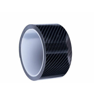 CINDYKHBKJ Durable Self-Adhesive Carbon Fiber Anti stepping Scuff Plate Stickers Styling Mouldings Anti-Collision Strips Car Door Sill Protector Car Protective Film