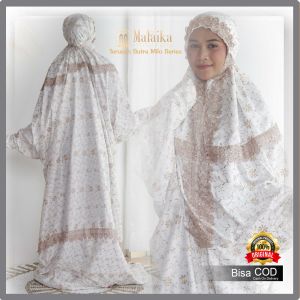 Malaika Mukena Dewasa Mukena Terusan Sutra Milo Mukenah Terusan Jumbo Mukena Premium Travel Renda