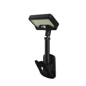 Solar Clip Light Outdoor With Motion Sensor And Remote Control 3 Lighting Modes Wall Fence Garden Street LED Lamp IP65 Waterproof[Fast Shipping]