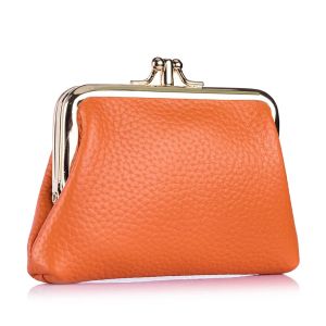 Hoàng Gia Bagger cổ điển hai lớp đồng xu Ví cho Nữ Da Bò Thật Mini Túi lưu trữ thời trang giản dị ví nhỏ 2090