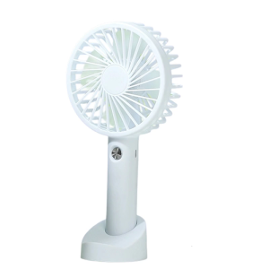 Desk Cooling Fan USB Rechargeable Handheld Fan 3 Speed Adjustable Hanging Cooling Fan For Adult Kid Indoor and Outdoor