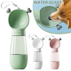 OUTOPEN 2 trong 1 Bình nước cho chó ngoài trời Chống rò rỉ Hình dạng đám mây Máy cho thú cưng ăn Đa năng Di động Bình nước cho chó Thú cưng nhỏ và trung bình