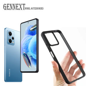 GENNEXT Hardcase Bumper XIAOMI REDMI NOTE 12 12PRO X5 X5PRO 5G Case Anti Yellow Armor PC TPU Frame Airbags