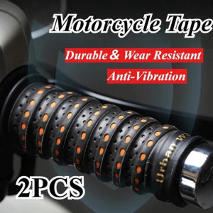 Motorcycle Handlebar Tape Road Bike Bar Tape PU Bike Handlebar Tape Soft Anti-Vibration Durable Protection straps