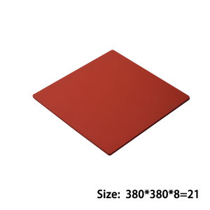 Alas Mesin Press Kaos 38 x 38 cm/Karet Silikon Mesin Heat Press