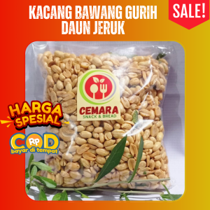 Kacang Bawang Daun Jeruk Renyah Tidak Keras
