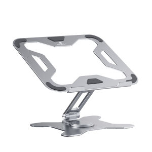 Adjustable 360° Rotating Laptop Stand / Notebook Stand (360° Rotating Base High Quality - Aluminium Alloy)