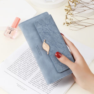 Hazel Long Purse Woman PU Leather | Dompet Panjang Wanita/Perempuan Kulit PU Series Hazel | 高雅女性长款PU皮革钱包