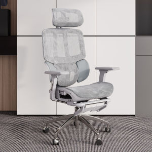 Three-section Waist Support Mesh Chair with 150 Degree Lockable Reclining