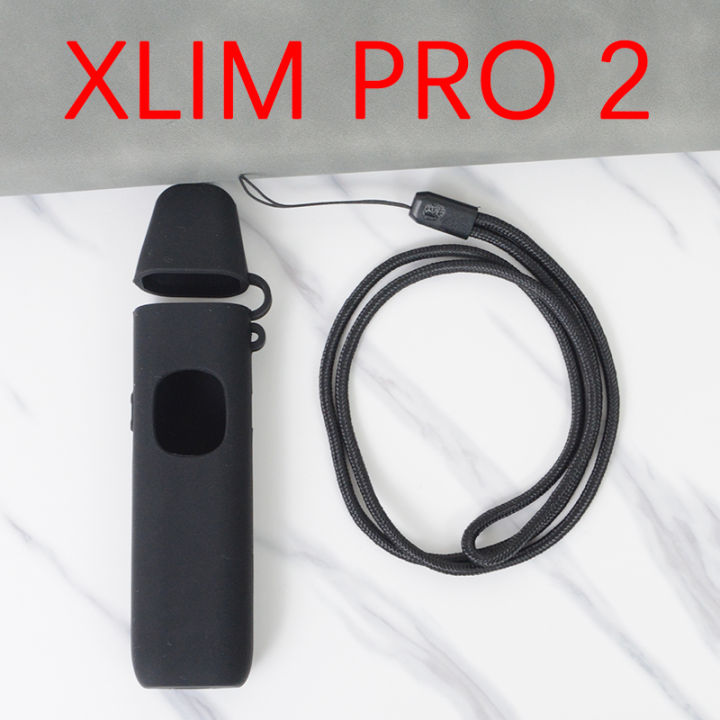 Oxva Xlim Pro 2 Silicone Texture Skin Case With Lace Lanyard Protective  Rubber Soft Cover Bag