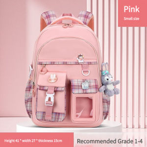 《Back to School Sales》Fashion multi-layer kids school bag(6-15Y) Waterproof Large capacity Children’s School Backpacks Spine Protection Load Reduction Primary Students School Bag