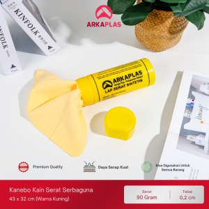 ARKAPLAS Kain Lap Kanebo Chamois Serat Sintetis
