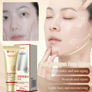 Gold Collagen Face Cream Anti-wrinkle Anti aging Moisturizing cream Lighten Dark Spots