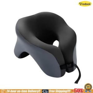 [VOS] U-Shaped Neck Cushion Slow Rebound Portable Travel Pillow Breathable Memory Foam Sleeping Pillow for Hotel Car Office Airplane Travel