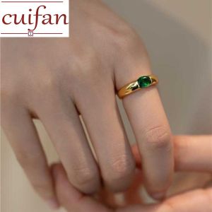 100% Original 18k Legally Pawned Saudi Gold Aesthetics Ruby Emerald Zircon Birthstone Rings Mens Womens Wearable Wedding Rings