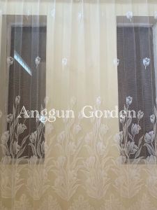 [PROMO VITRASE WARNA ] vitrase gorden motif bunga tulip / gorden vitrase motif warna tulip yg indah/ gorden siang malam  puring gorden dalaman gorden motif warna jendela  ruang tamu