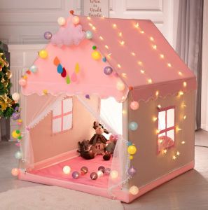 Lều cho bé Lều Công chúa Hoàng Tử phong cách Hàn Quốc🎪khung Inox (hoặc nhựa) vải dù siêu bền