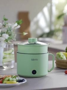 Electric Cooker Mini Multi Hotpot Function 1.8L Household Multi Function Rice Cooker Hotpot Cooking Pot