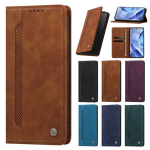 Luxury Business Cases for Samsung A18 A57 A37 A27 A17 A07 A56 A36 A26 A16 A06 A55 A35 A25 A15 A05S Stand Wallet Phone Cover Cases