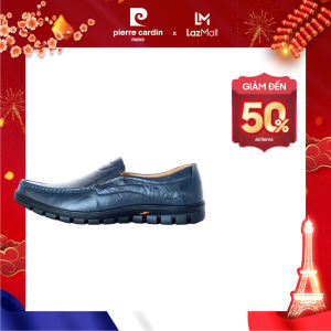 Giày lười  nam Pierre Cardin chất liệu da bò nhập khẩu cao cấp đế cao su chống trơn trượt bảo hành 12 tháng - PCMFWL 714
