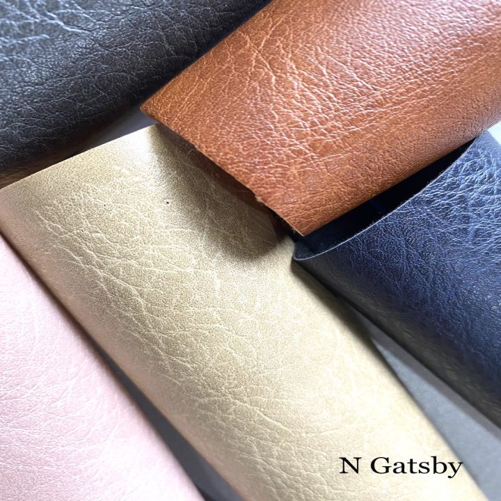 1 METER SANGRA NewGats by Crazy Horse Vegan Faux Leather Upholstery