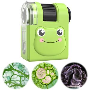 SELLYER ไฟฉาย LED กล้องจุลทรรศน์ขนาดเล็ก 80x ขยาย 80 เท่า ขนาดพกพา กล้องจุลทรรศน์พกพา วิทยาศาสตร์ ทนทาน ของขวัญคริสต์มาส