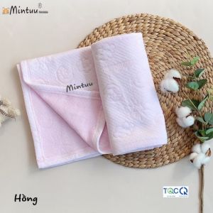 Chăn cho bé mền cho bé chất liệu cotton trần bông kích thước 90*120 cm thương hiệu MINTUU - Thời trang và đồ dùng cho trẻ em - Hana’s kids