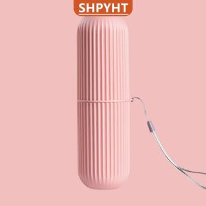 [COD] SHPYHT SPORTS Travel Portable Toothbrush Cup Bathroom Toothpaste Holder Storage Box Storage Box Travel Toiletries Storage Cup New Idea