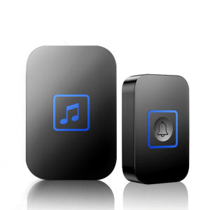 Wireless DoorBell Waterproof LED Light Button Self-Powered No-Battery Home Intelligent Cordless Door Bell 150 Meters Rrange 45 Ringtones DoorBell