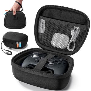 JSAUX Carrying Case for Nintendo Switch 2 Pro Controller – Travel Protective Storage Bag with Full Protection Portable Hard Shell Case – Black
